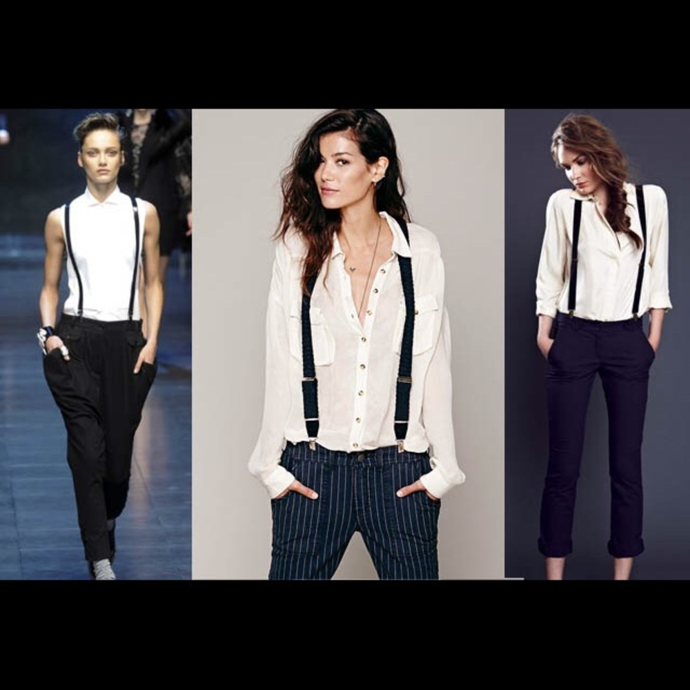 J Crew suspenders